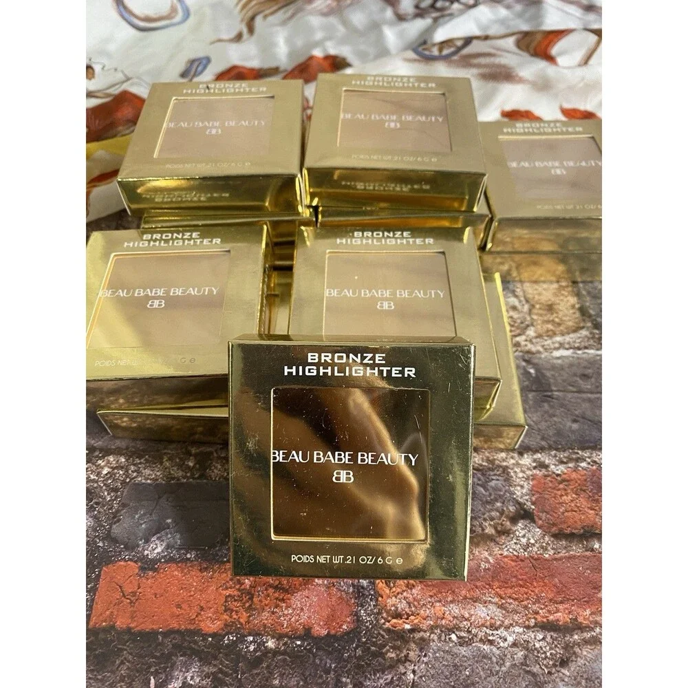 BEAU BABE BEAUTY Highlighter in Bronzed NEW SEALED IN BOX Full Size .21 OZ/ 6 Gr